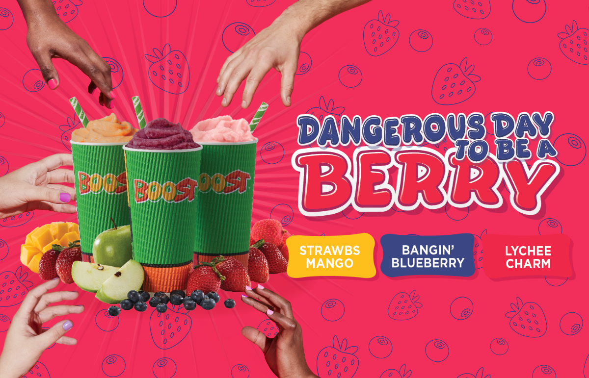 3 irresistible Berry Boosts out now!